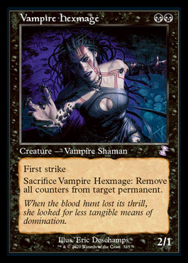 Vampire Hexmage (Timeshifted) [Time Spiral Remastered] | Cards and Coasters CA