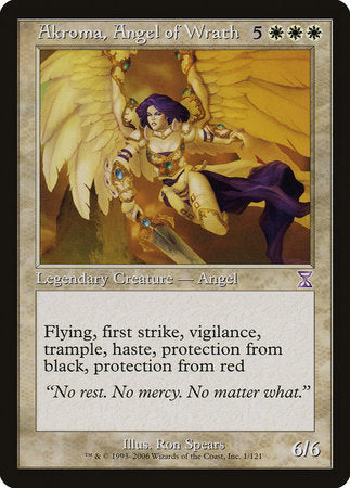 Akroma, Angel of Wrath [Time Spiral Timeshifted] | Cards and Coasters CA