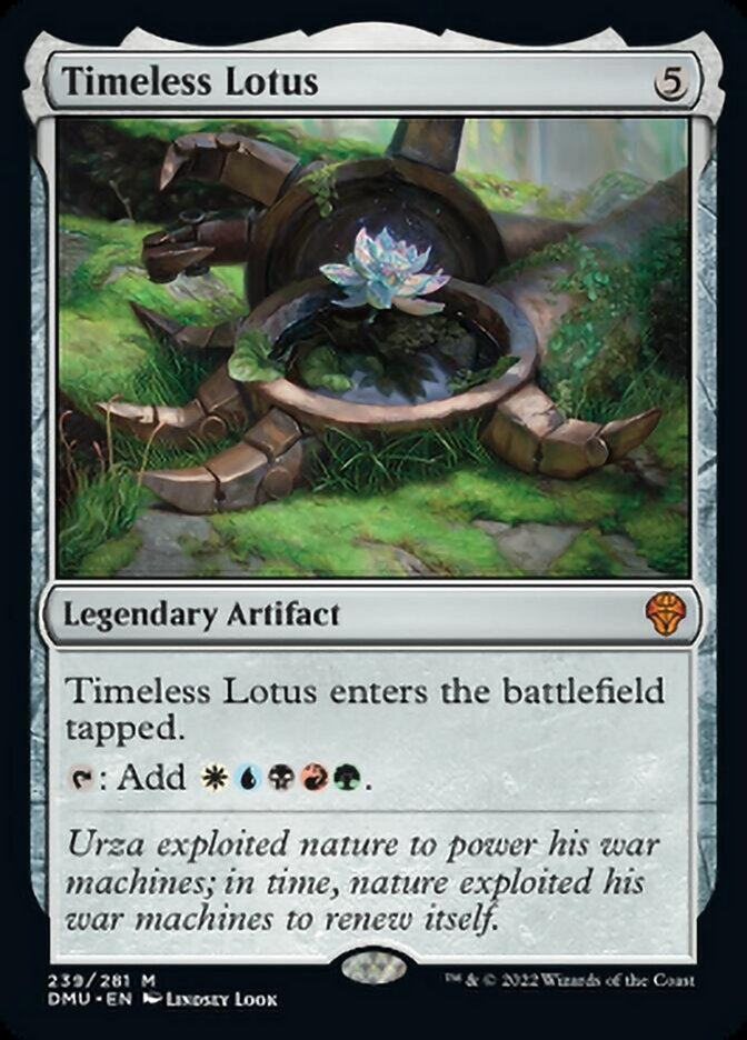 Timeless Lotus [Dominaria United] | Cards and Coasters CA