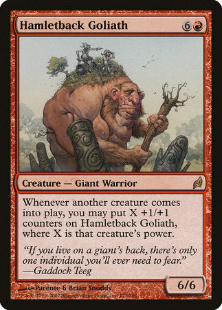 Hamletback Goliath [Lorwyn] | Cards and Coasters CA