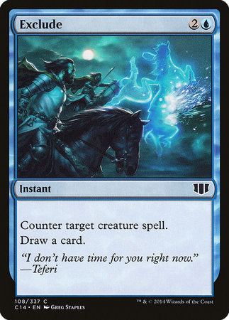 Exclude [Commander 2014] | Cards and Coasters CA