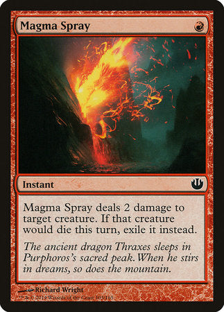 Magma Spray [Journey into Nyx] | Cards and Coasters CA