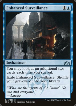 Enhanced Surveillance [Guilds of Ravnica] | Cards and Coasters CA