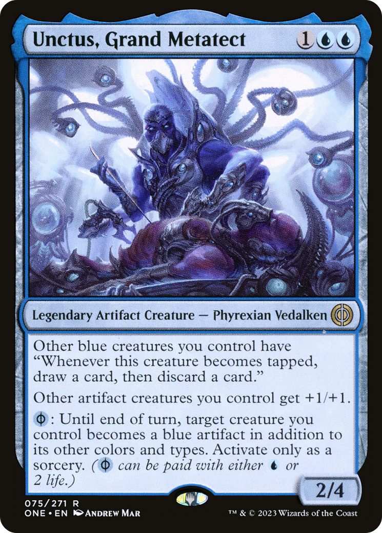 Unctus, Grand Metatect [Phyrexia: All Will Be One] | Cards and Coasters CA