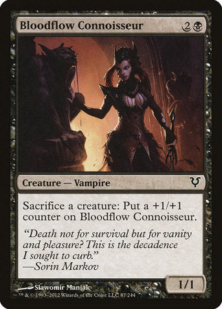 Bloodflow Connoisseur [Avacyn Restored] | Cards and Coasters CA