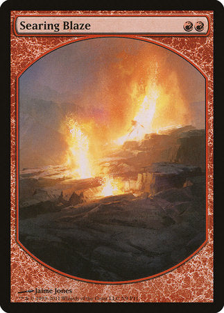 Searing Blaze [Magic Player Rewards 2011] | Cards and Coasters CA