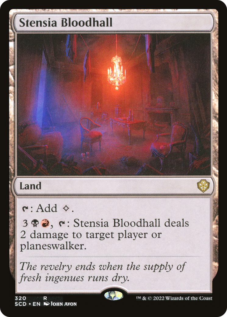 Stensia Bloodhall [Starter Commander Decks] | Cards and Coasters CA