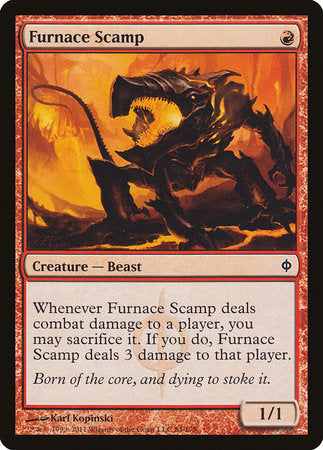 Furnace Scamp [New Phyrexia] | Cards and Coasters CA