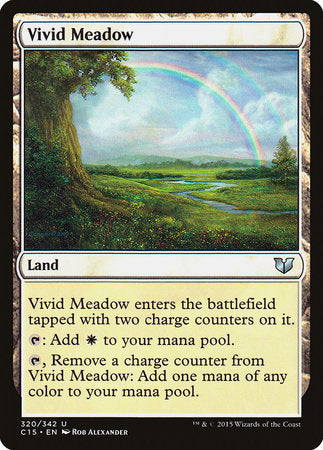 Vivid Meadow [Commander 2015] | Cards and Coasters CA