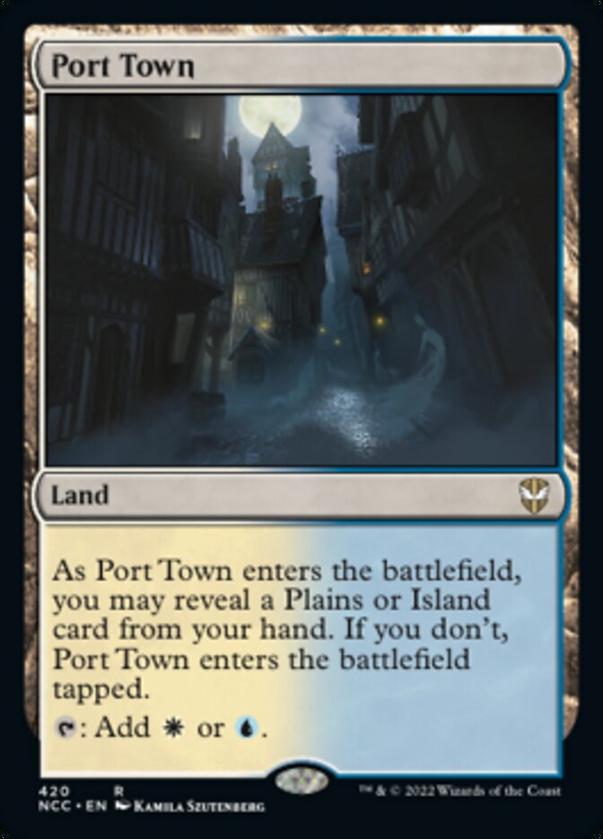 Port Town [Streets of New Capenna Commander] | Cards and Coasters CA