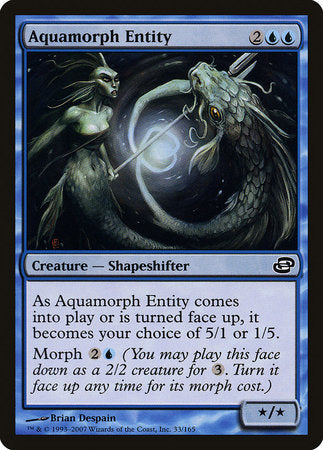 Aquamorph Entity [Planar Chaos] | Cards and Coasters CA