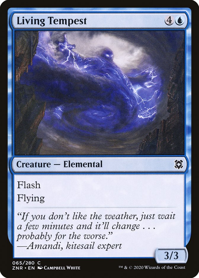 Living Tempest [Zendikar Rising] | Cards and Coasters CA