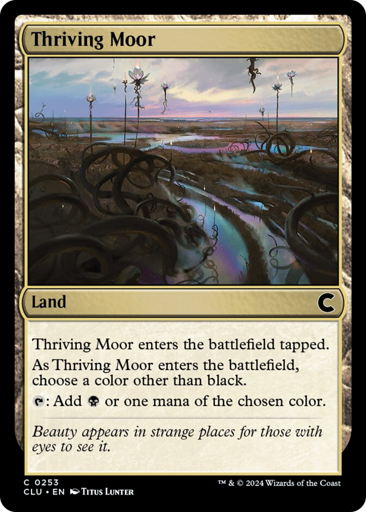 Thriving Moor [Ravnica: Clue Edition] | Cards and Coasters CA