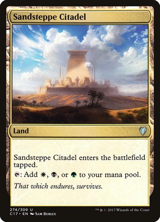 Sandsteppe Citadel [Commander 2017] | Cards and Coasters CA