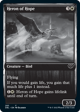 Heron of Hope [Innistrad: Double Feature] | Cards and Coasters CA