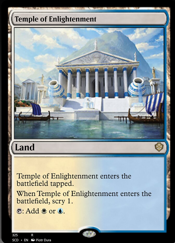 Temple of Enlightenment [Starter Commander Decks] | Cards and Coasters CA