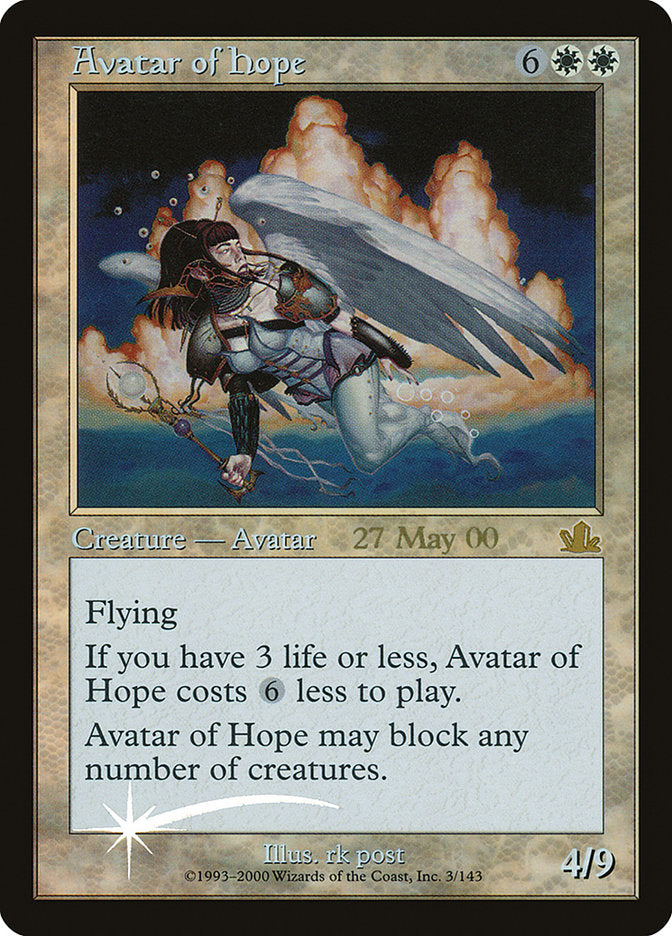 Avatar of Hope [Prophecy Promos] | Cards and Coasters CA