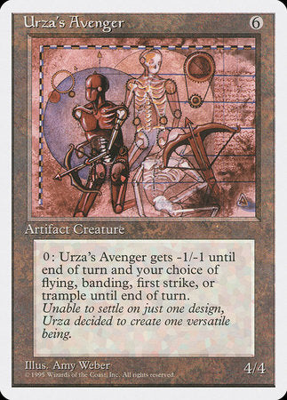 Urza's Avenger [Fourth Edition] | Cards and Coasters CA