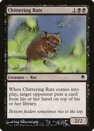 Chittering Rats [Darksteel] | Cards and Coasters CA