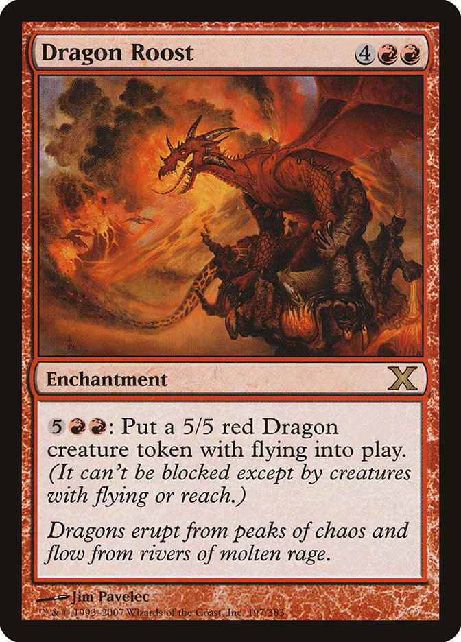 Dragon Roost [Tenth Edition] | Cards and Coasters CA