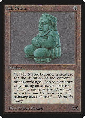 Jade Statue [Limited Edition Beta] | Cards and Coasters CA