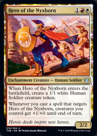Hero of the Nyxborn [Theros Beyond Death] | Cards and Coasters CA