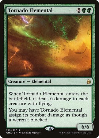 Tornado Elemental [Commander Anthology] | Cards and Coasters CA