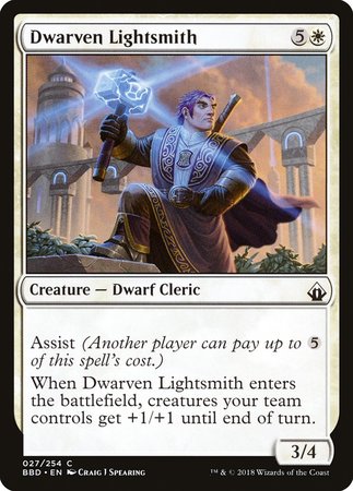 Dwarven Lightsmith [Battlebond] | Cards and Coasters CA