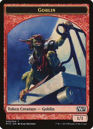 Goblin Token [Magic 2015 Tokens] | Cards and Coasters CA