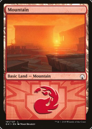 Mountain (101) [GRN Guild Kit] | Cards and Coasters CA