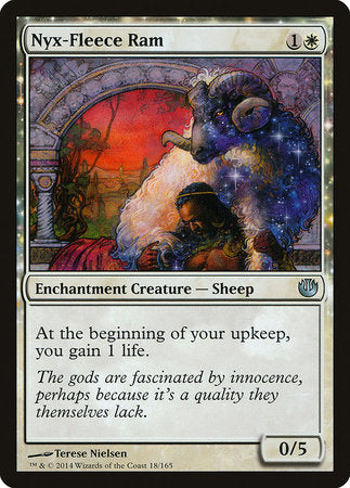 Nyx-Fleece Ram [Journey into Nyx] | Cards and Coasters CA