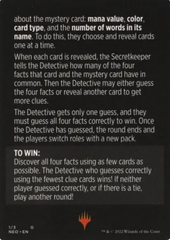 Booster Sleuth (Magic Minigame) [Kamigawa: Neon Dynasty Minigame] | Cards and Coasters CA