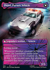 Prowl, Stoic Strategist // Prowl, Pursuit Vehicle (Shattered Glass) [Universes Beyond: Transformers] | Cards and Coasters CA