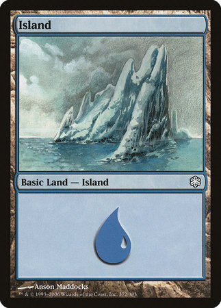 Island (372) [Coldsnap Theme Decks] | Cards and Coasters CA