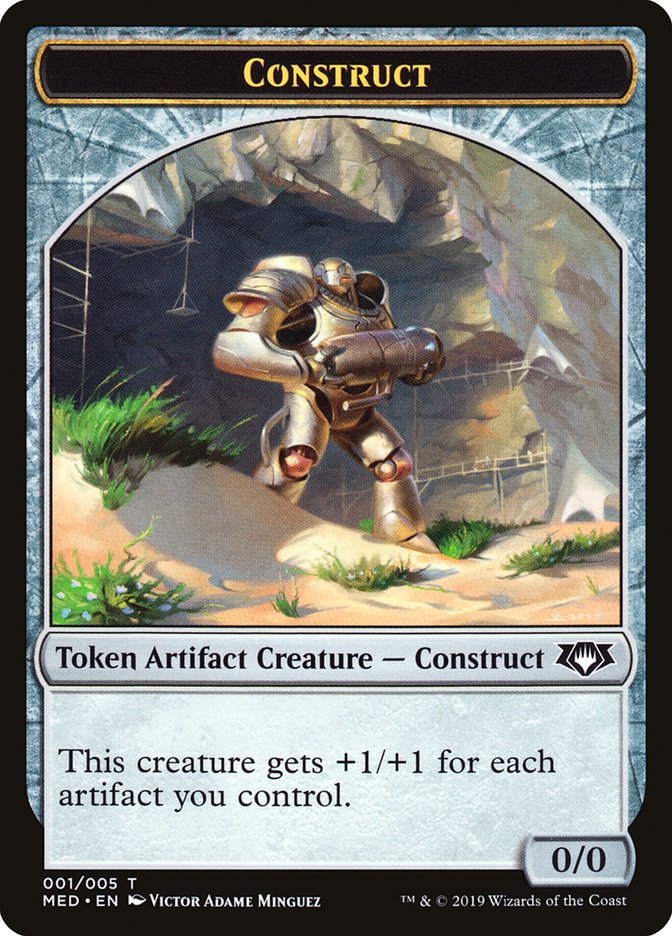Construct (001/005) [Mythic Edition Tokens] | Cards and Coasters CA