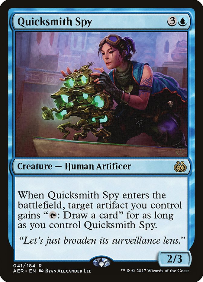 Quicksmith Spy [Aether Revolt] | Cards and Coasters CA