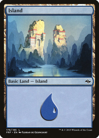 Island (178) [Fate Reforged] | Cards and Coasters CA