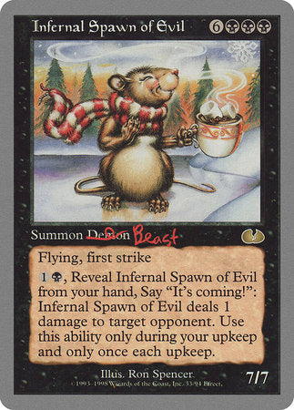 Infernal Spawn of Evil [Unglued] | Cards and Coasters CA