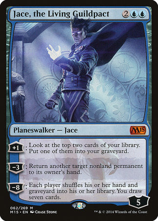 Jace, the Living Guildpact [Magic 2015] | Cards and Coasters CA