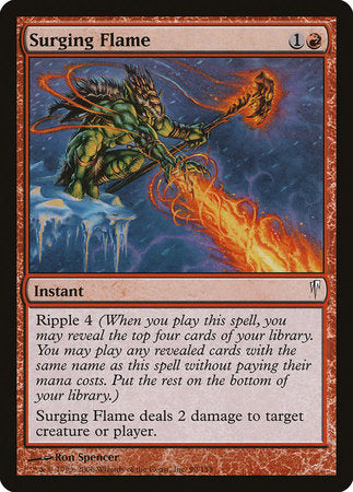 Surging Flame [Coldsnap] | Cards and Coasters CA