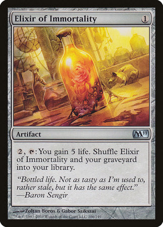 Elixir of Immortality [Magic 2011] | Cards and Coasters CA