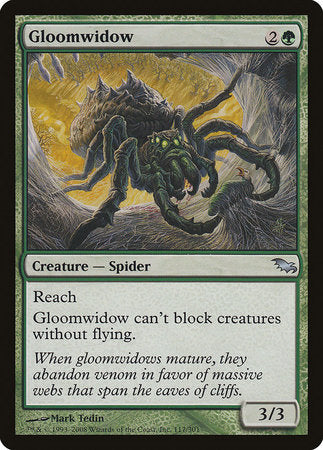 Gloomwidow [Shadowmoor] | Cards and Coasters CA