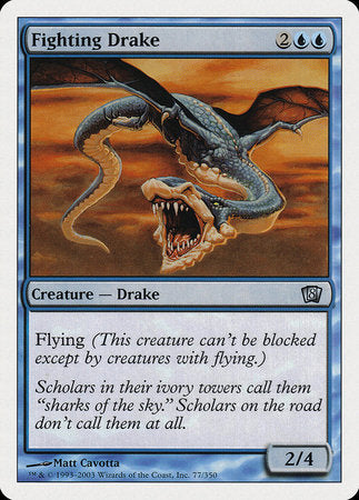 Fighting Drake [Eighth Edition] | Cards and Coasters CA