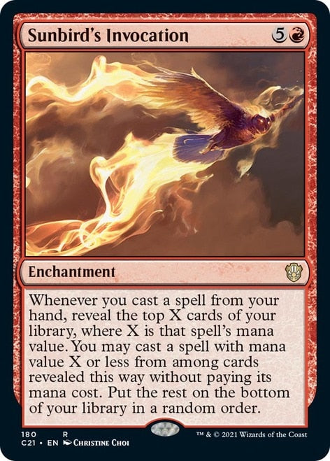 Sunbird's Invocation [Commander 2021] | Cards and Coasters CA