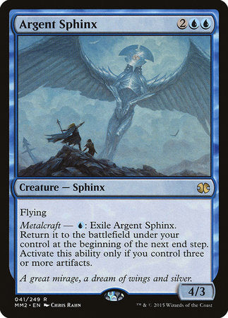 Argent Sphinx [Modern Masters 2015] | Cards and Coasters CA
