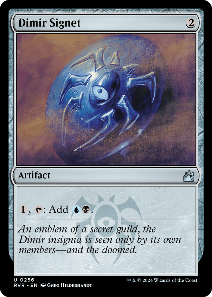 Dimir Signet [Ravnica Remastered] | Cards and Coasters CA