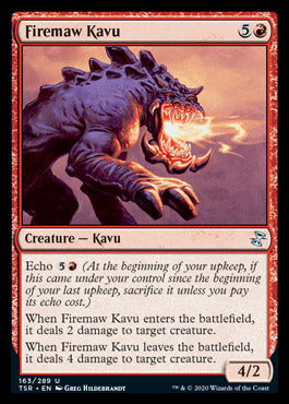 Firemaw Kavu [Time Spiral Remastered] | Cards and Coasters CA