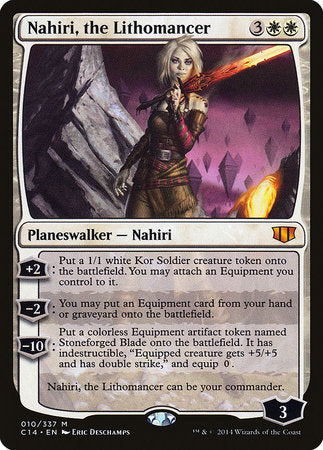 Nahiri, the Lithomancer [Commander 2014] | Cards and Coasters CA