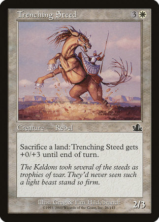 Trenching Steed [Prophecy] | Cards and Coasters CA