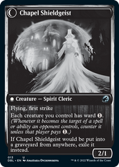 Chaplain of Alms // Chapel Shieldgeist [Innistrad: Double Feature] | Cards and Coasters CA